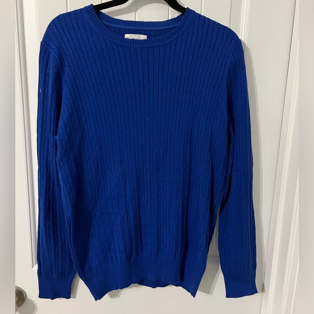 Kim Rogers Cable Knit Sweater